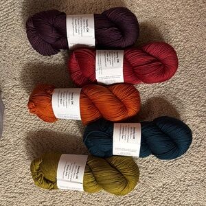 Magpie Fibers Swanky DK Yarn Collection
